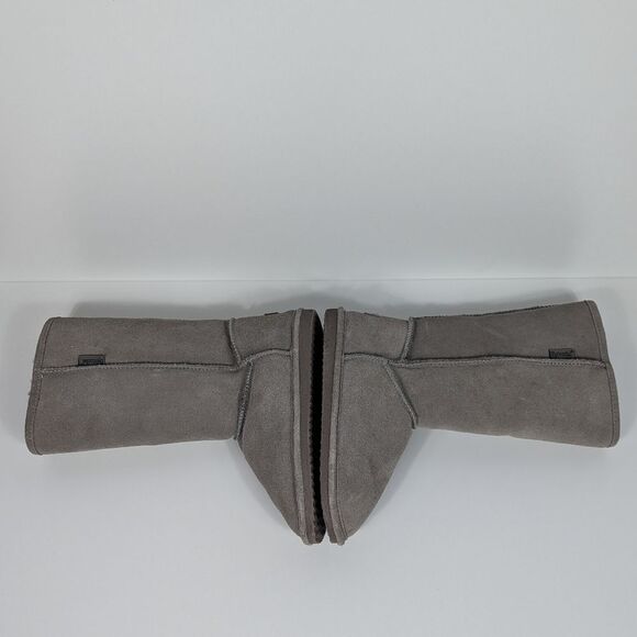 Bjorndal Zoe Brown Taupe Suede Fur Lined Boots Women's 8 - Picture 9 of 11